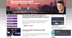 Desktop Screenshot of gerardbattenmep.co.uk